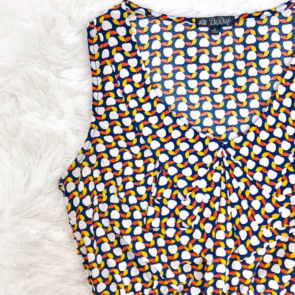 BEBOP • Apple Print Pocket Dress